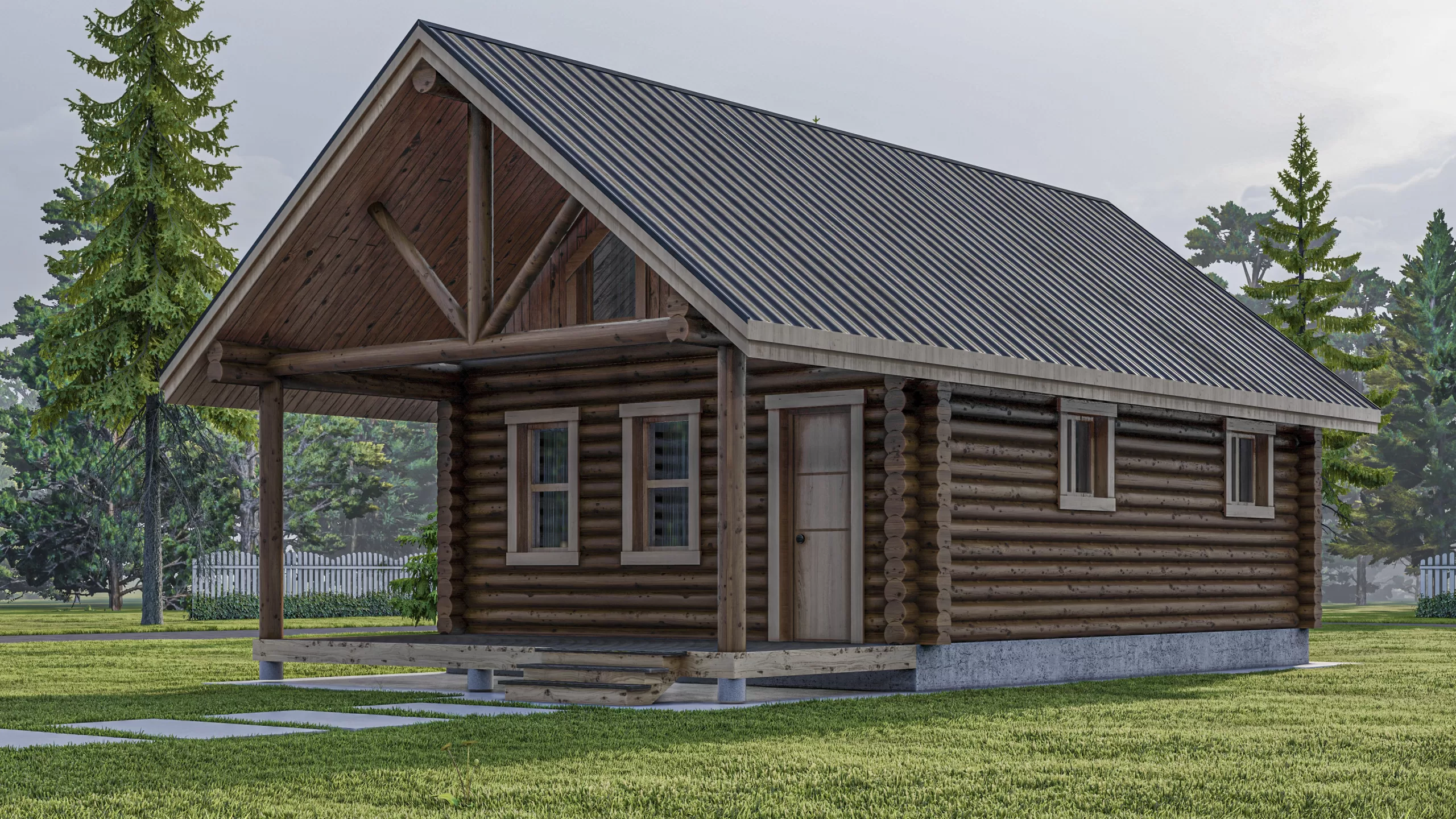 The Bear Cub Log Cabin